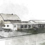 Building exterior showcasing architectural design, relevant to interior design services.